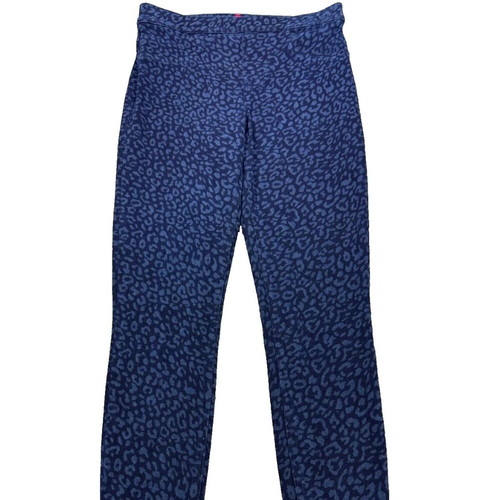 Spanx Pull On Ankle Jeggings Leopard Print Womens Size Medium